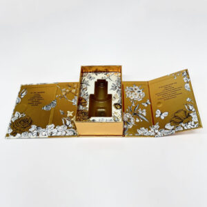 Luxury Elegant Gift Packing Box Manufacturer  Double Open Door Ribbon Bow Design Boxes