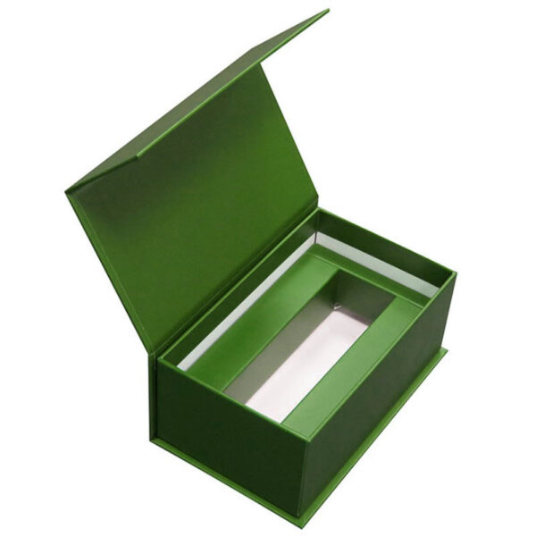 User Defined Size Recyclable Cardboard Paper Hard Rigid Magnet Box Packaging Luxury Foldable Magnetic Gift Box with Magnet Lid - 画像 2