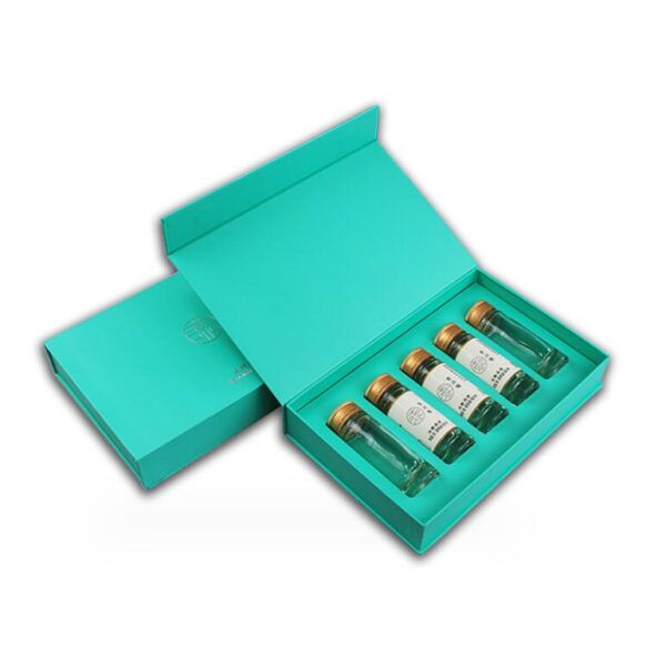 Luxury Wholesale Cosmetic Skin Care Magnetic Paper Boxes Custom Packaging Gift Box Set With Design Logo Printing