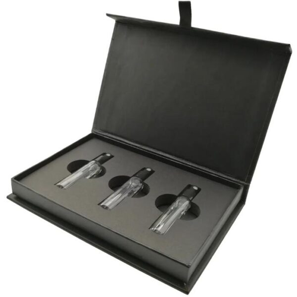Luxury Wholesale Cosmetic Skin Care Magnetic Paper Boxes Custom Packaging Gift Box Set With Design Logo Printing - 画像 2