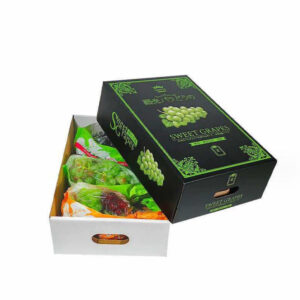 Wholesale Custom Exquisite Tomato Box Fruit Carton Box Vegetable Packaging Box