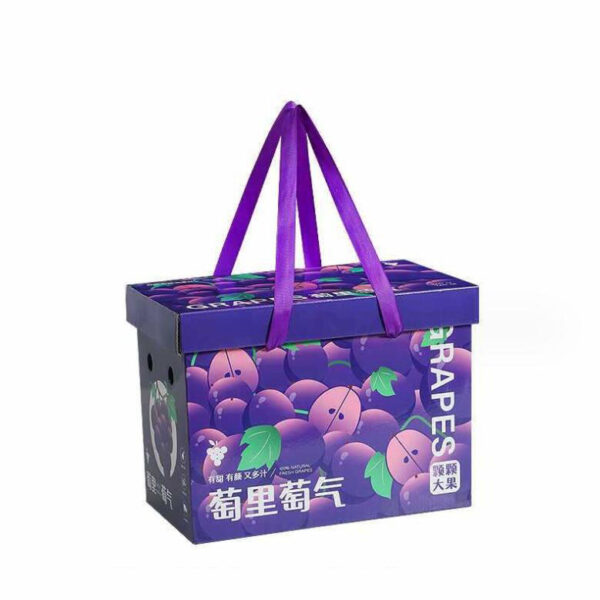 Wholesale Custom Exquisite Tomato Box Fruit Carton Box Vegetable Packaging Box - 画像 5
