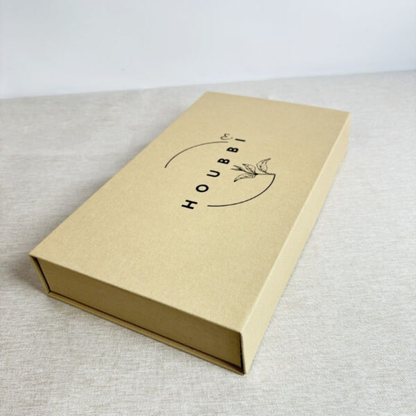 Custom Printing Luxury Linen Magnetism Perfume Packaging Cardboard Box - Image 3