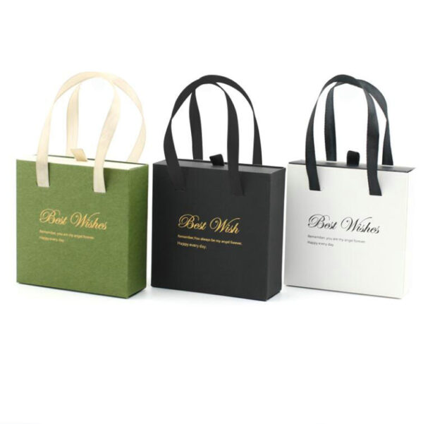 Luxury Wedding Decoration Flower Packaging Paper Box Portable Flower Basket Gifts Folding Paper Box - 画像 6