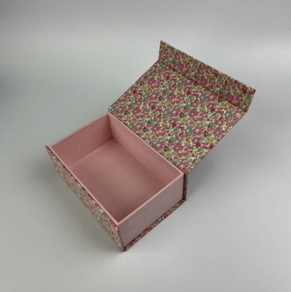 Custom Cardboard Cotton Fabric Wrapped Lined Jewelry Watch Box Gift Packaging Boxes - 画像 6