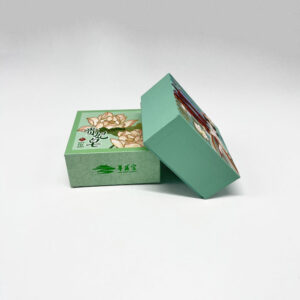 Custom elegant Square Paper Packaging oil wax honey jars Boxes Birthday Party Gift Candle Box With Logo