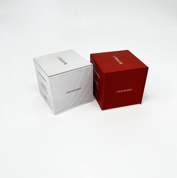 Custom elegant Square Paper Packaging oil wax honey jars Boxes Birthday Party Gift Candle Box With Logo - 画像 5