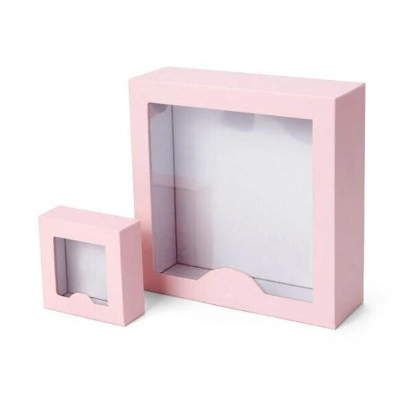 High Quality Cardboard Packaging Paper Transparent chocolate Gift Box with Plastic Window - 画像 5