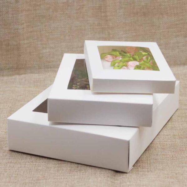 Custom Luxury Packaging Box with Clear PVC Window Gift Box Packaging Paper Box - 画像 3