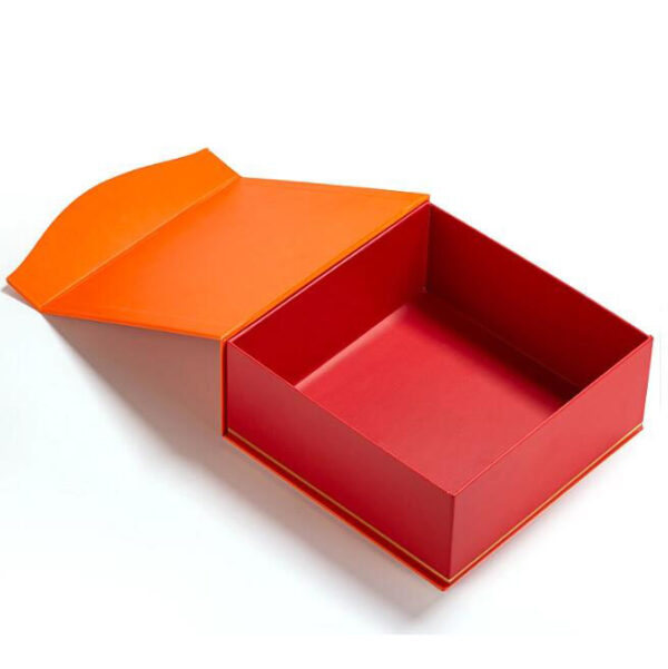 Custom Black With Lid And Foam Insert Luxury Skincare Magnetic Gift Box For Cosmetic Packaging - 画像 2