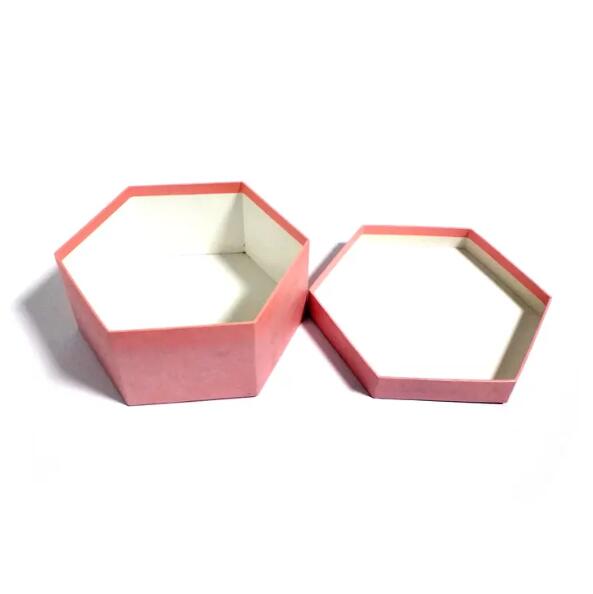 Luxury Custom Print Octagonal Elegant Lid and Base Gift Packaging Paper Box - 画像 2