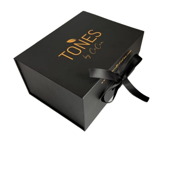 Custom Craft Keepsake Carton Boxes Luxury Magnetic Folding Jewelry Paper Packaging Gift Box with Bow Ribbon - Image 2