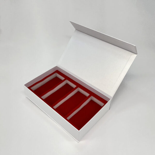 Handsome Recycling Cardboard Window Lid and Base Box Gifts Electronics Accessories Packaging Heaven and Earth Cover Box
