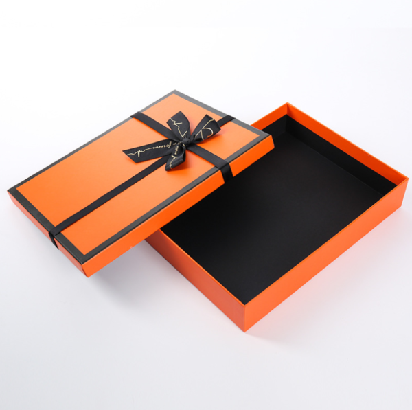 Handsome Recycling Cardboard Window Lid and Base Box Gifts Electronics Accessories Packaging Heaven and Earth Cover Box - 画像 3