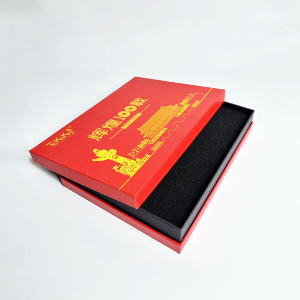 Custom Logo Wholesale Cover and Base Box Packaging Clothing Gift Printing Gradient Packaging Rigid Lid and Base Box