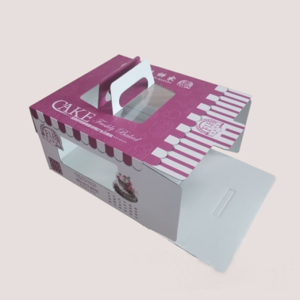 Custom Printed Clear Window Lid Cardboard Pastry Dates Chocolate Gift Packaging Paper Box - Image 4