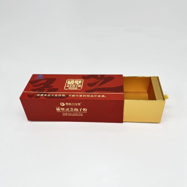 Custom Logo Unique Carton Black Sliding Shoe Box Drawer Paper Cosmetics Packaging  Box - صورة 4