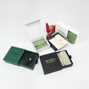 Custom Elegant Slid Drawer Cardboard Box for Bracelet Jewelry Perfume Package Gift Box