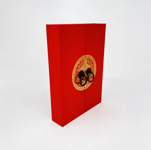 Custom Full Color Printing Luxury Black Rigid Paper Box Gift Packaging with Magnetic Flap Cosmetic Box - 画像 2