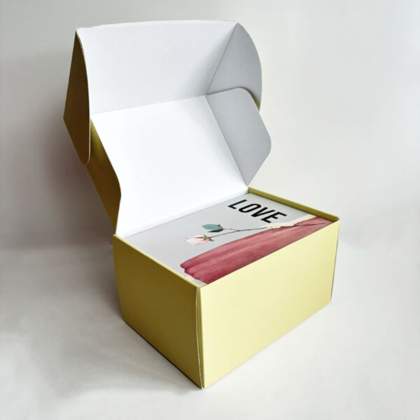 Custom Logo Small White Black Pink Kraft Corrugated Cardboard Gift Package Jewelry Packaging Paper Shipping Box - Image 6
