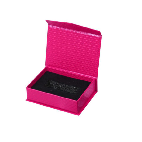 Customized Cosmetic Matt Magnetic Long Paper Gift Box Perfume Sample Set Essential Oil Packaging Box with Foam - 画像 3