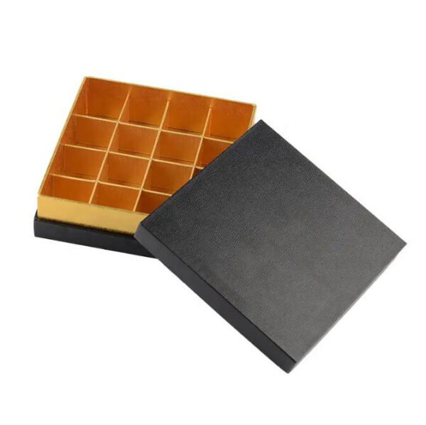 Custom Luxury Handmade Flip Top Cardboard Black Paper Magnetic Closure Gift Box Packaging With Insert - 画像 5