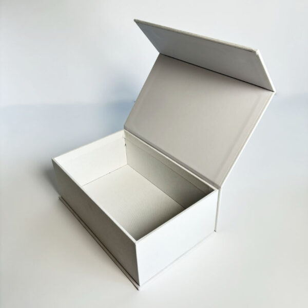 Luxury Custom Holographic Laser Paper Rigid Cardboard Clamshell Perfume Packaging with Premium EVA Insert - Image 6