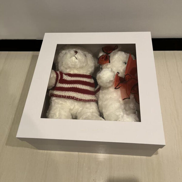 Custom Luxury Jumbo Size Scarf Clothing Box Lid and Base Cardboard Packaging Box - Imagem 4