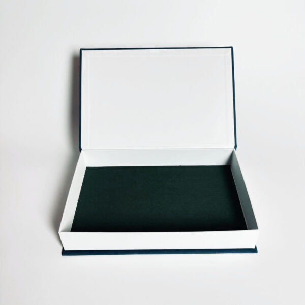Custom Natural Linen Bracelet Rings Necklace Jewelry Storage Box - Image 4