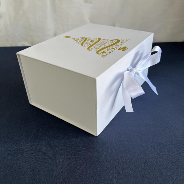 Custom logo Folding Gift Box Shoes Packing Luxury Magnetic Box with Ribbon Gift Box - 영상 5