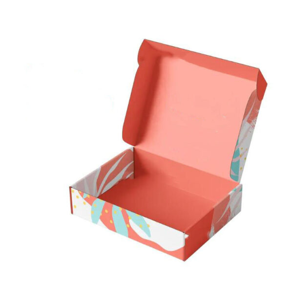 Custom Fashion Trend Gift Paper Package Mailer Box for Clothes Kraft Corrugated Packaging Box - 画像 3
