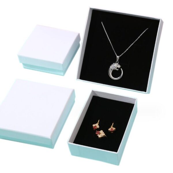 Wholesale Custom Gift Sliding Drawer Jewellery Boxes Cardboard Paper Packaging Box Set Jewelry Box - 画像 3