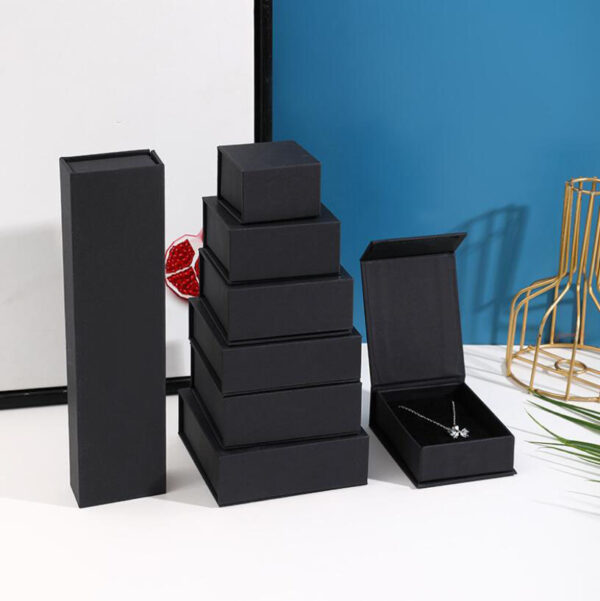 Wholesale Custom Gift Sliding Drawer Jewellery Boxes Cardboard Paper Packaging Box Set Jewelry Box - 画像 4