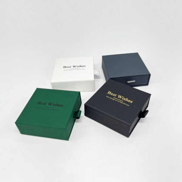 Wholesale Custom Gift Sliding Drawer Jewellery Boxes Cardboard Paper Packaging Box Set Jewelry Box - 画像 6