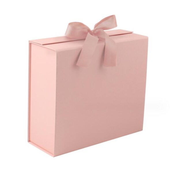 High Quality Custom Folding Paper Magnetic Black Clothing Gift Box - 画像 2