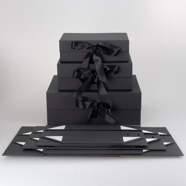 Flap Lid Packaging Cardboard Bespoke Custom Luxury Folding Boxes Magnetic Closure Gift Box - Изображение 3