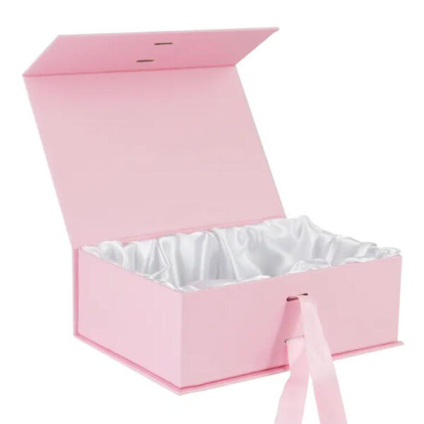 Custom  Gold Stamping Luxury Eco-friendly Art Paper Recycled Cardboard T-shirt Apparel Storage Packaging Box - 画像 3