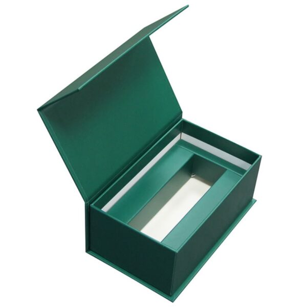 Custom Luxury White Magnet Flap Clothing Paper Box Foldable Magnetic Closure Gift Boxes - Image 2