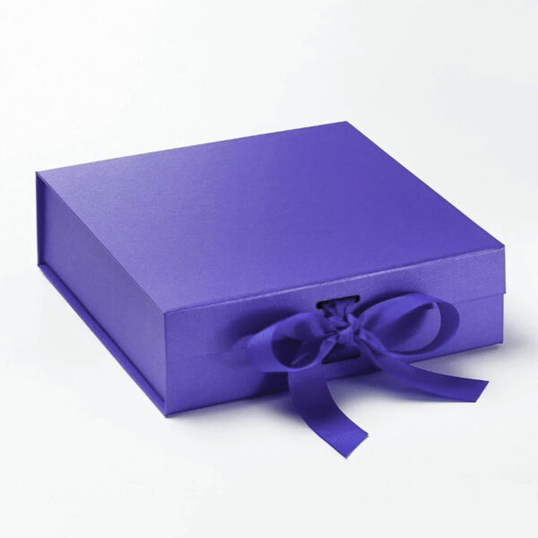 Luxury Magnetic Satin Lined Gift Boxes Paper Hair Packaging Boxes Custom Wig Boxes with logo - 画像 4