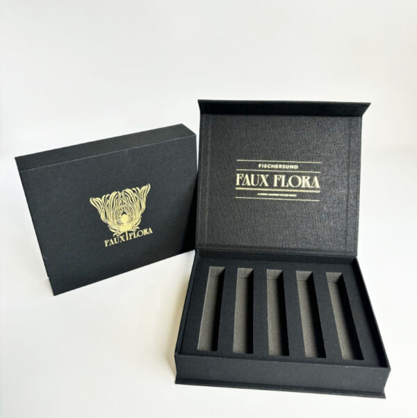 Custom  Luxury Black 30ML 50ML  Drawer Magnetic Bottle Cosmetic Paper Gift Packaging Perfume Boxes - 画像 6