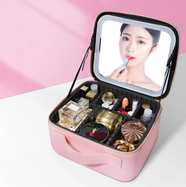 2024 New Product Dark Brown Box Jewelry Case Pu Leather Jewelry Box - 画像 5