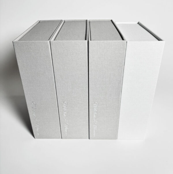 Custom Luxury Magnetic Paper Box  Linen Pouches for Earrings and Necklaces Jewel case Box - 画像 5