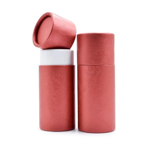 Customized Exquisite Paper Can Aromatherapy Essential Oils Round Carton Gift Box Lip Balm Tube Paper Tube