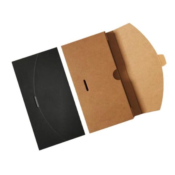 Wholesale Custom Luxury Kraft Silk Scarf Gift Paper Boxes Cardboard Foldable Envelope for Packing Box - 画像 6