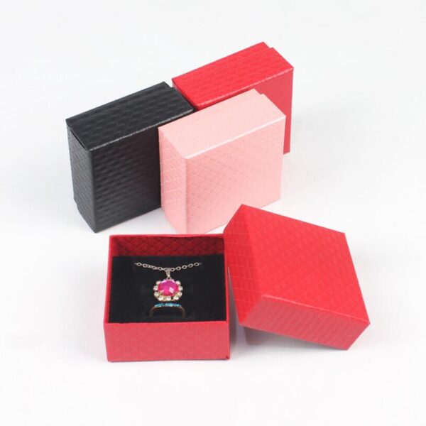 Custom Private Label Travel Valentines Day Small Slide Empty Kraft Paper Jewelry Gift Box Packaging - Image 2