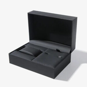 High Quality PU Leather Watch Box Luxury Elegant Square Single Watch Case Package Gift Box With One Slot