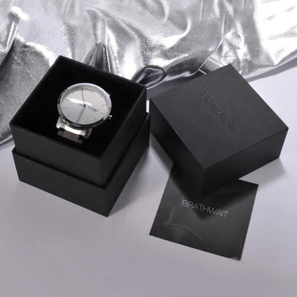 High Quality PU Leather Watch Box Luxury Elegant Square Single Watch Case Package Gift Box With One Slot - Imagem 5