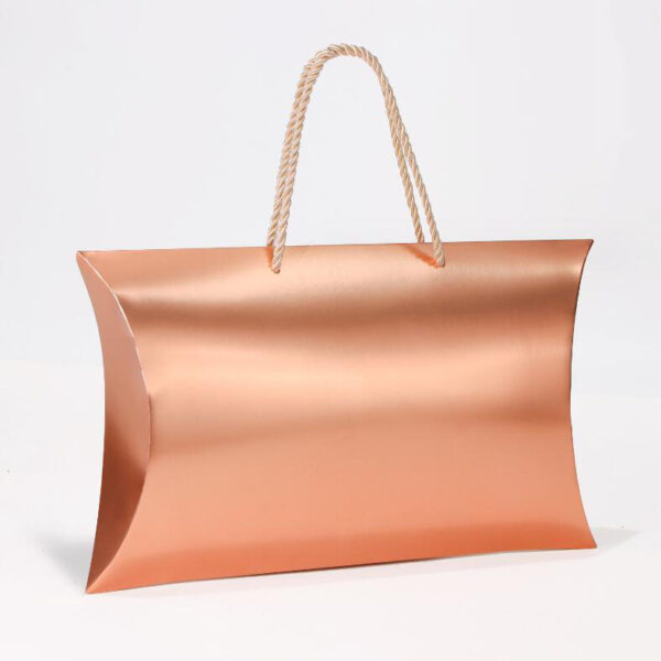 Wholesale Customize Exquisite Pillow Box for Hair Bundles and Gift Bag