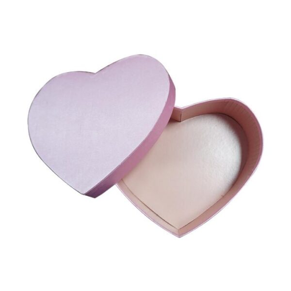 Lovely Windowed Hardboard Heart-shaped Gift Box Chocolate Candy Paper Packaging Box - 画像 2