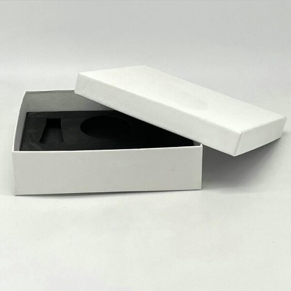 High Quality Custom Modern Stylish Printed Recyclable Art Paper Box With Embossing Box Base and Lid Box Packaging - Bild 3